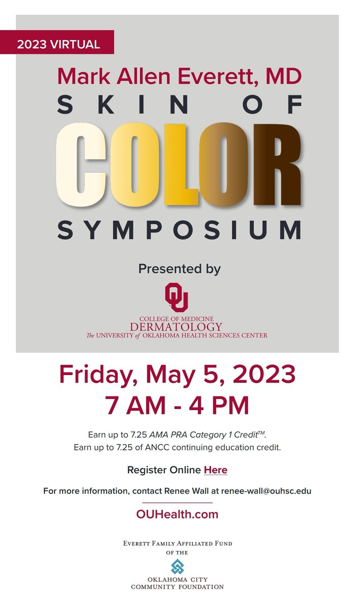 Daniel Hyman (@docdhyme) on Twitter photo #dermtwitter Please join us virtually for the #OUskinofcolor symposium on Friday, May 5th, 2023!! You can sign up for the #OUSOCS2023 at ouhsc.cloud-cme.com/course/listing…. <a href="/josh_brady5/">Josh Brady</a> <a href="/AaminahAzhar/">Aaminah Azhar</a> #dermtwitter Please join us virtually for the #OUskinofcolor symposium on Friday, May 5th, 2023!! You can sign up for the #OUSOCS2023 at ouhsc.cloud-cme.com/course/listing…. <a href="/josh_brady5/">Josh Brady</a> <a href="/AaminahAzhar/">Aaminah Azhar</a>