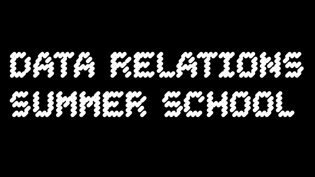 Coming soon:
Data Relations Summer School (16-20 Feb 2023).
acca.melbourne/data-relations…

 <a href="/ACCA_melbourne/">ACCA</a> 

Please note:
Enrolments Close
Monday 30 January 2023, 5pm

#RMITart
<a href="/RMIT/">RMIT University</a>