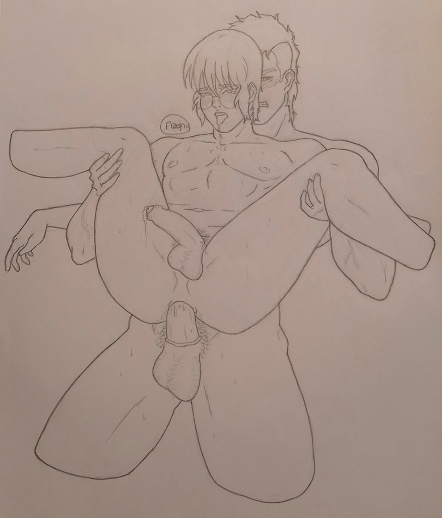 Maghy_owo's tweet photo. Continuando con la viñeta anterior 🥵 le hice una modificacion al peinado de mi oc Nathan(activo) siento que le queda mejor.

#OC #originalcharacters #bara #gay #yaoi #nsfw_art https://t.co/NHZrOhnJ9b