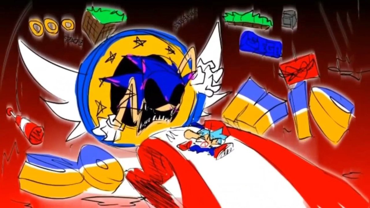 ExezSonic's tweet photo. remake art - final escape https://t.co/4QHleHXLDh