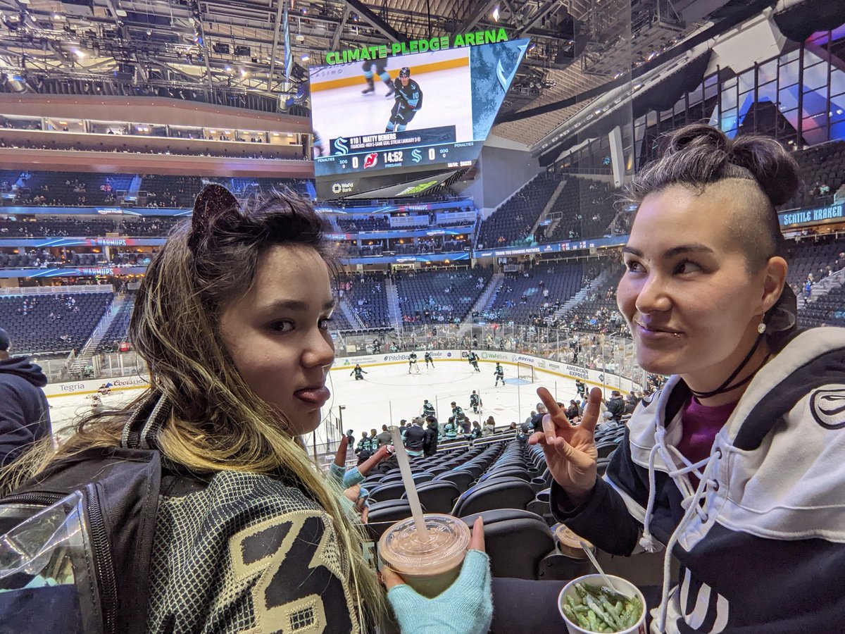 AkidauShaina's tweet photo. Let's exorcise these @NJDevils 🌊🌊🌊👿⚰️ Go @SeattleKraken ! #whereiroot https://t.co/zcrOPhuHyG