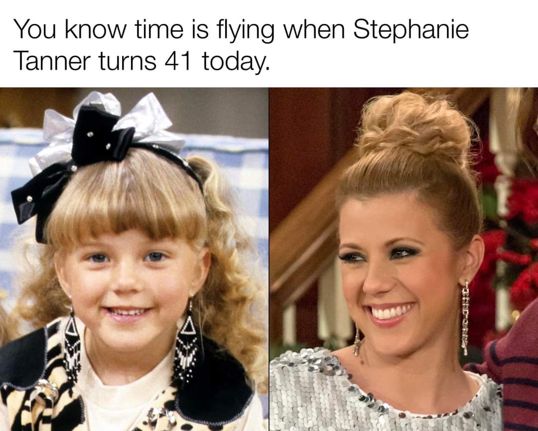 Happy Birthday Jodie  Sweetin.   New Age 41.  My best Wishes for you.  