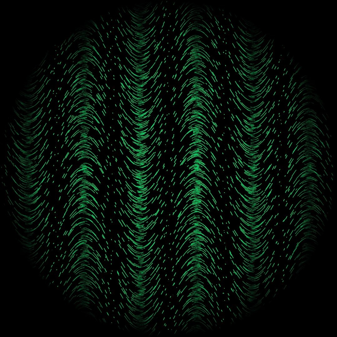 holocrypt1c's tweet photo. Gaussian Flow - Variant #16 Type B

The verticle ones look like stacked fingerprint marks, and the horizontal ones kinda remind me of Jupiter

#generativeart #creativecoding #p5js https://t.co/vCj6lIklUj