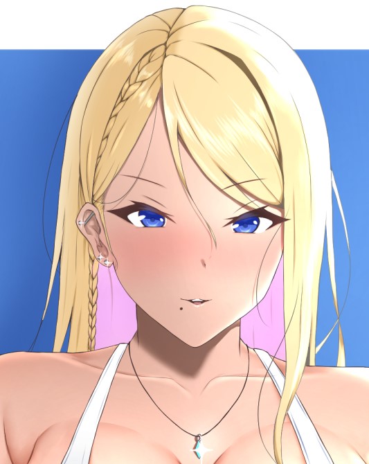 ギャルJKちゃん(色白ver,高画質版) 