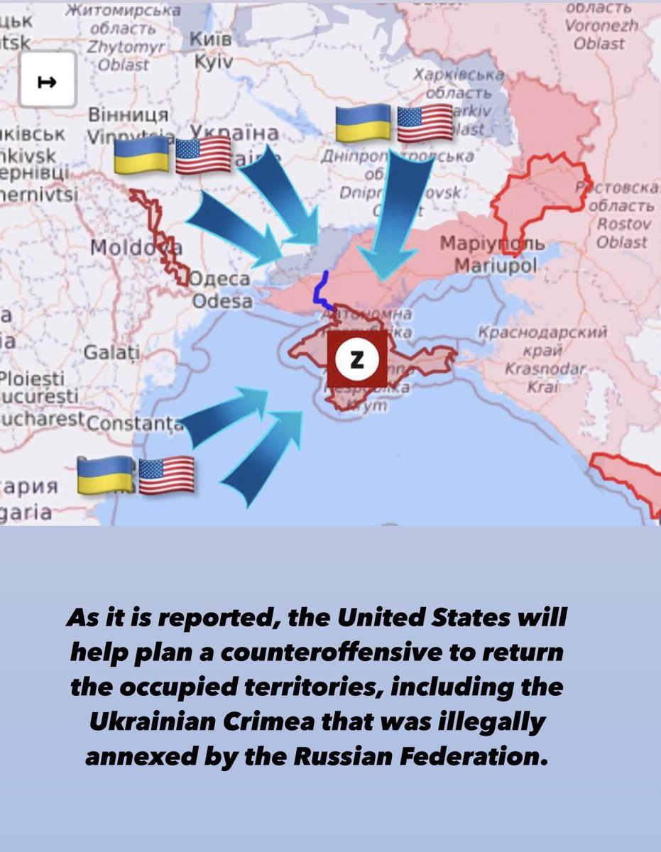 The USA will help Ukraine return Crimea captured by Russia - the NYT

#RussiaUkraineWar #russiaisateroriststate #RussiaUkraine #Crimea #CrimeaIsUkraine #russiainvadesukraine #UkraineWillWin #saveUkraine #StandWithUkraine #StopRussia #RussiaGoAway #NYTimes #UkraineWar #Ukrainenews