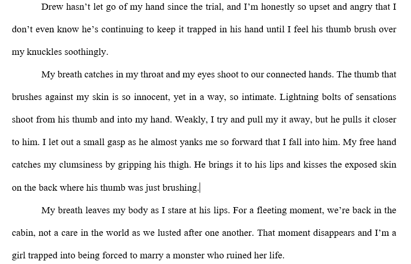 Gretch_Writes's tweet photo. Not amazing, but it's something after not feeling the want to write for a while. #amwritingromance #writingcommunity #theconsequenceoffate #tcof https://t.co/LiHkElSpVk