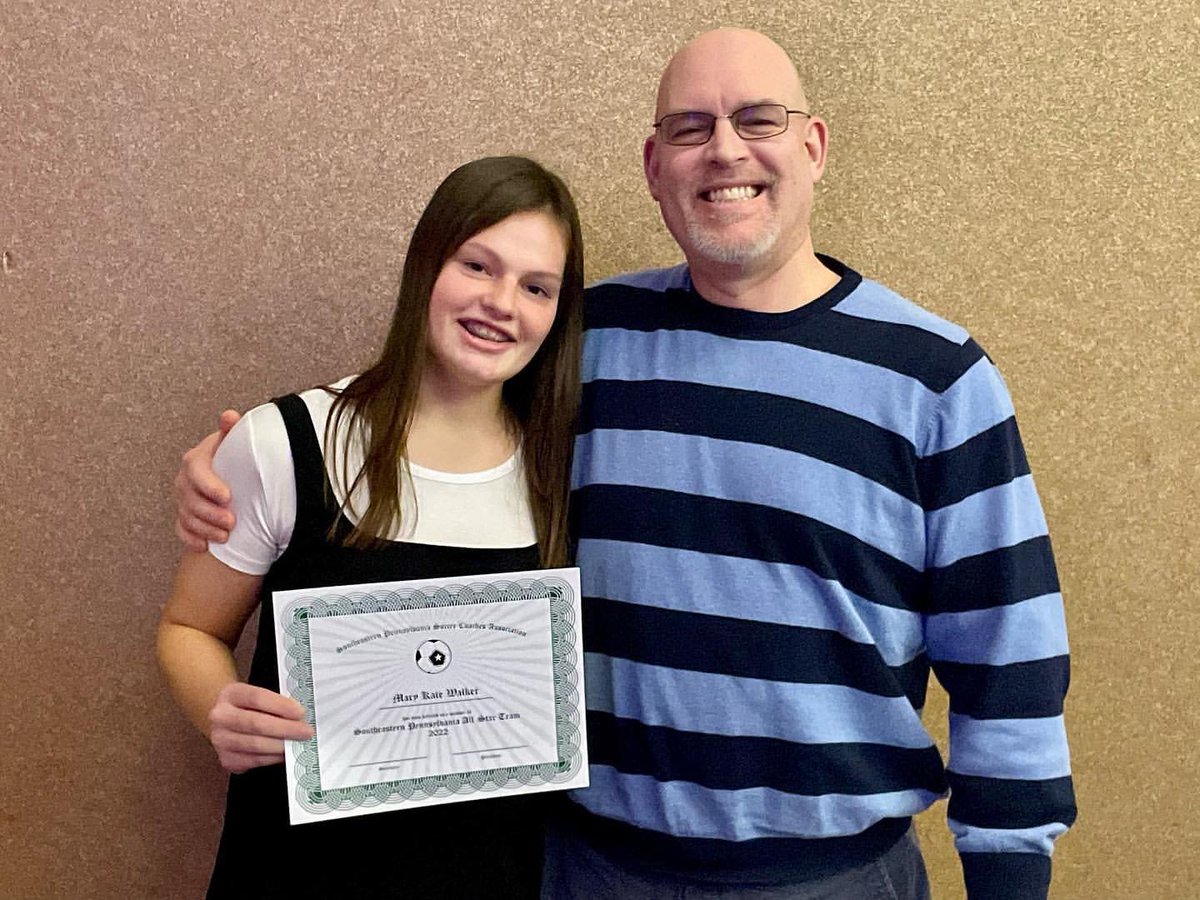 MK_Walker2024's tweet photo. Had a great time at the All-Southeastern PA Banquet. Grateful and honored to have been selected to the 5-region All-Star Team!
@AvonGrove_HS @sportingdesoc @EPaODP https://t.co/hA8tP92Zyj