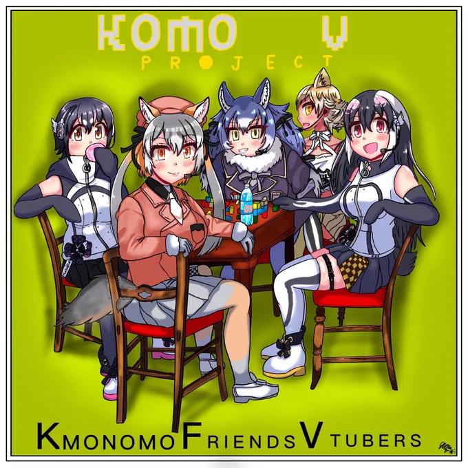 #原作を隣に貼らなくても何のパロディか気づいて#けものフレンズ #けものフレンズ3 #けもV 