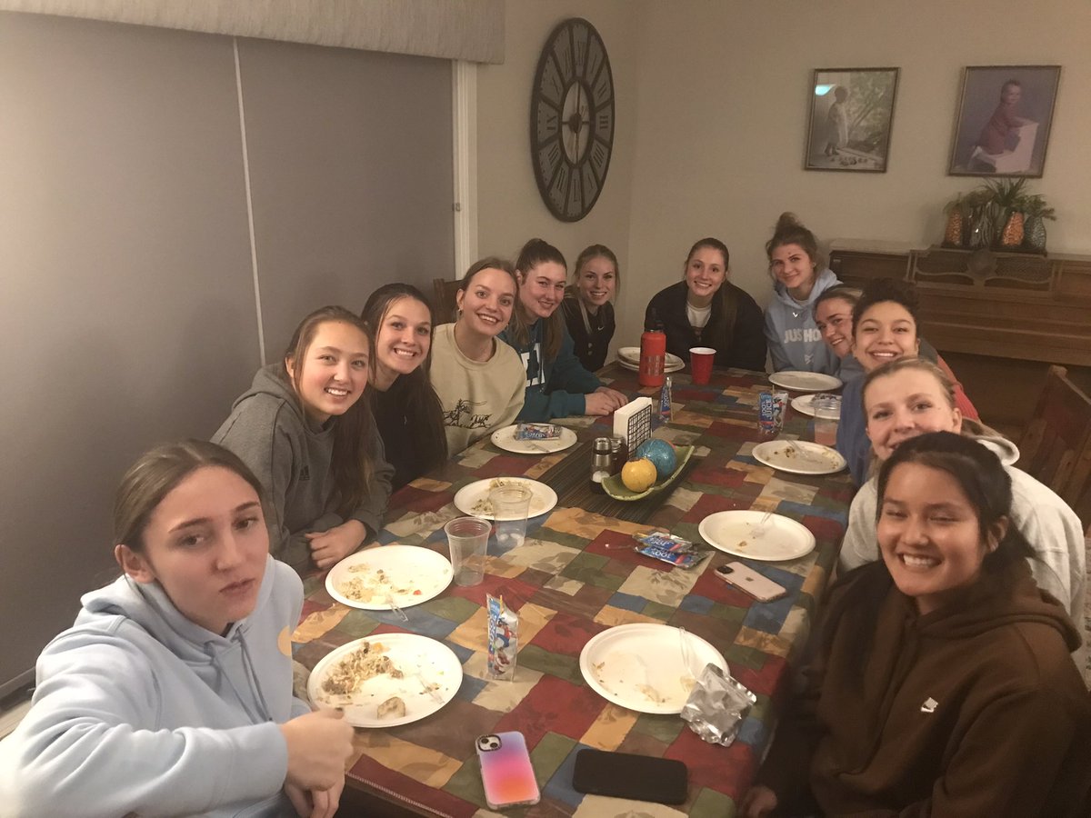 Team Dinner before 2nd home game of season!