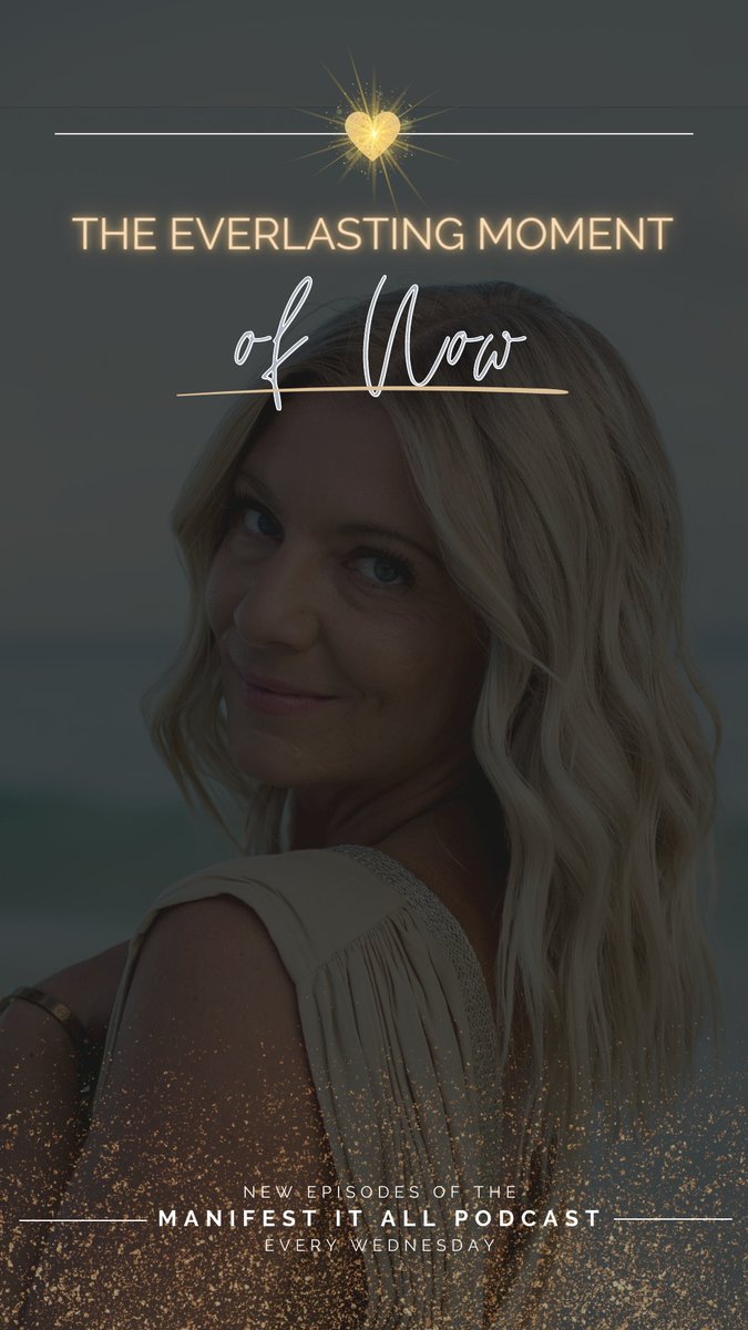 PureRadiantSelf's tweet image. The Everlasting Moment of “Now”

emyraldsinclaire.com/podcast/ or search for the Manifest it ALL podcast on iTunes or Spotify!