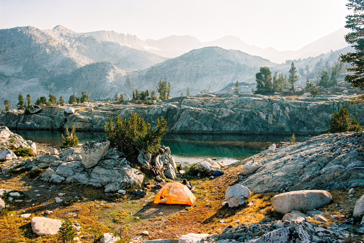 bradmbaldwin's tweet photo. Summer camping in the Sierras 🎞️ Is it summer yet? https://t.co/bgGTQgxmuk