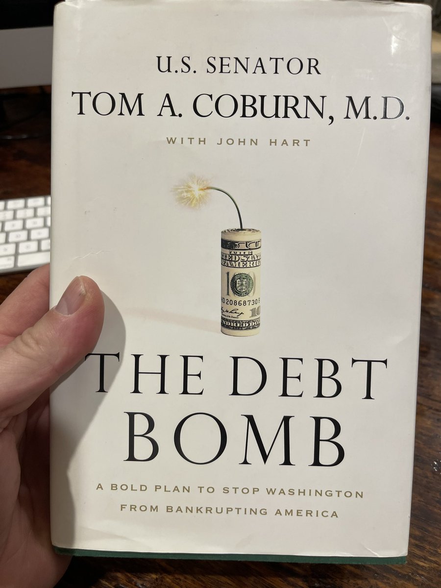 Winding down my day with some timely words from my dear friend Tom Coburn.

I wish I could hear what you’d say about Biden’s economy today… https://t.co/WQBo10xv8z