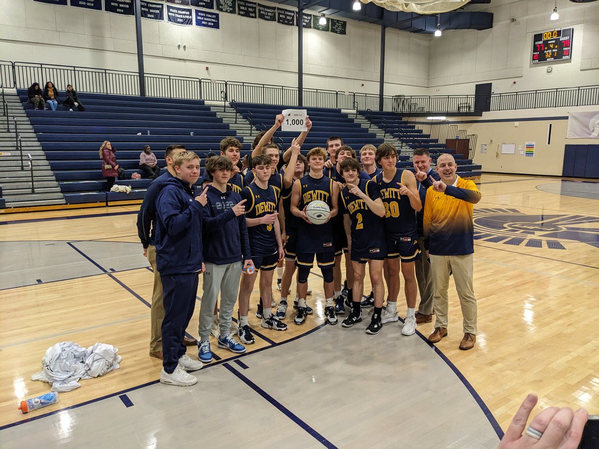 50T thriller vs EL! Bryce scored his 1000th point as a Panther. An unforgettable game.