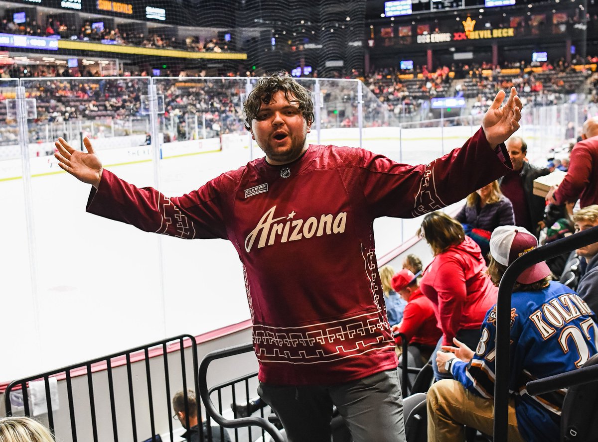 Arizona Coyotes on X: Our Pack is loving the new Desert Night