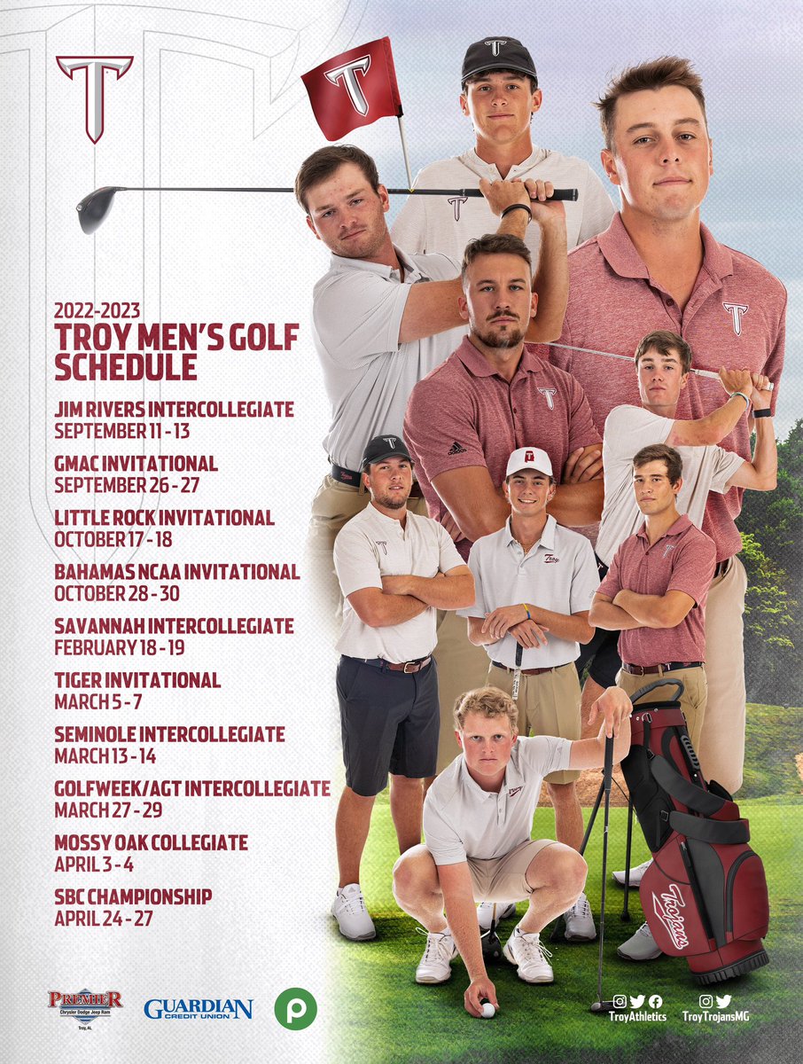 Second half of this schedule is just around the corner. It’s time to make a move. #OneTroy