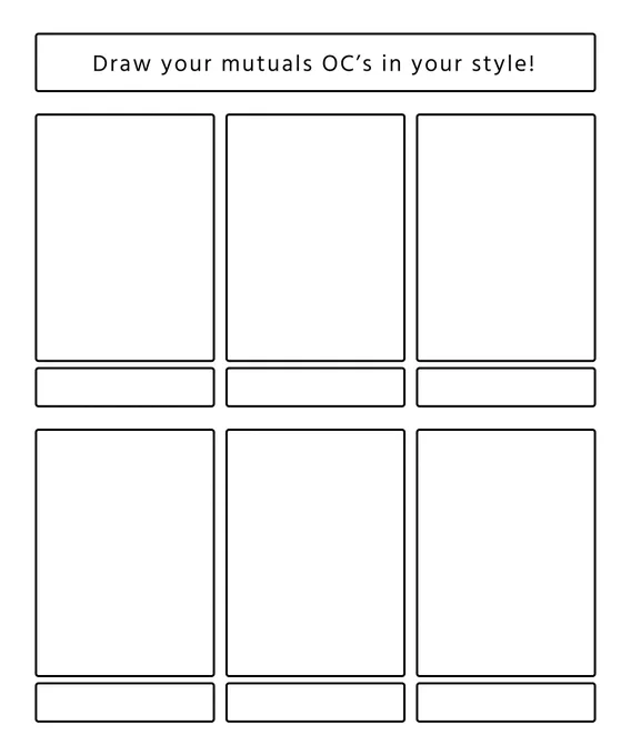 give me ur OC 🔫 