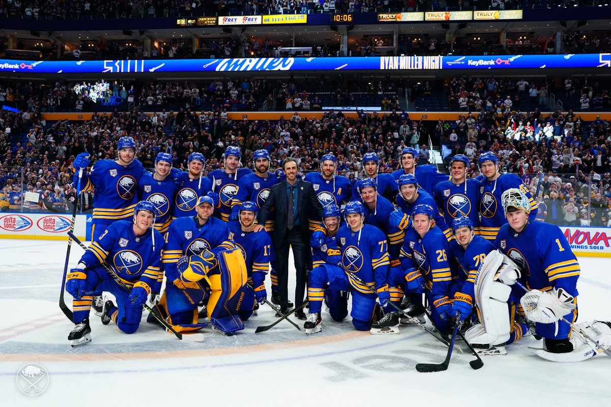 What a night. 🙌

<a href="/RyanMiller3039/">Ryan Miller</a> | #LetsGoBuffalo