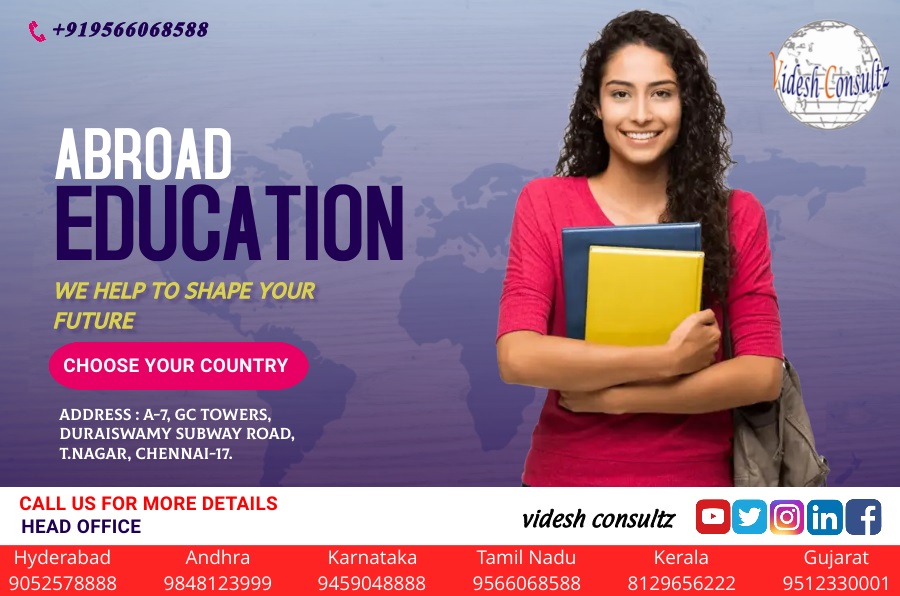 #WantToStudyAbroad try to get consult for #VideshConsultz #Chennai