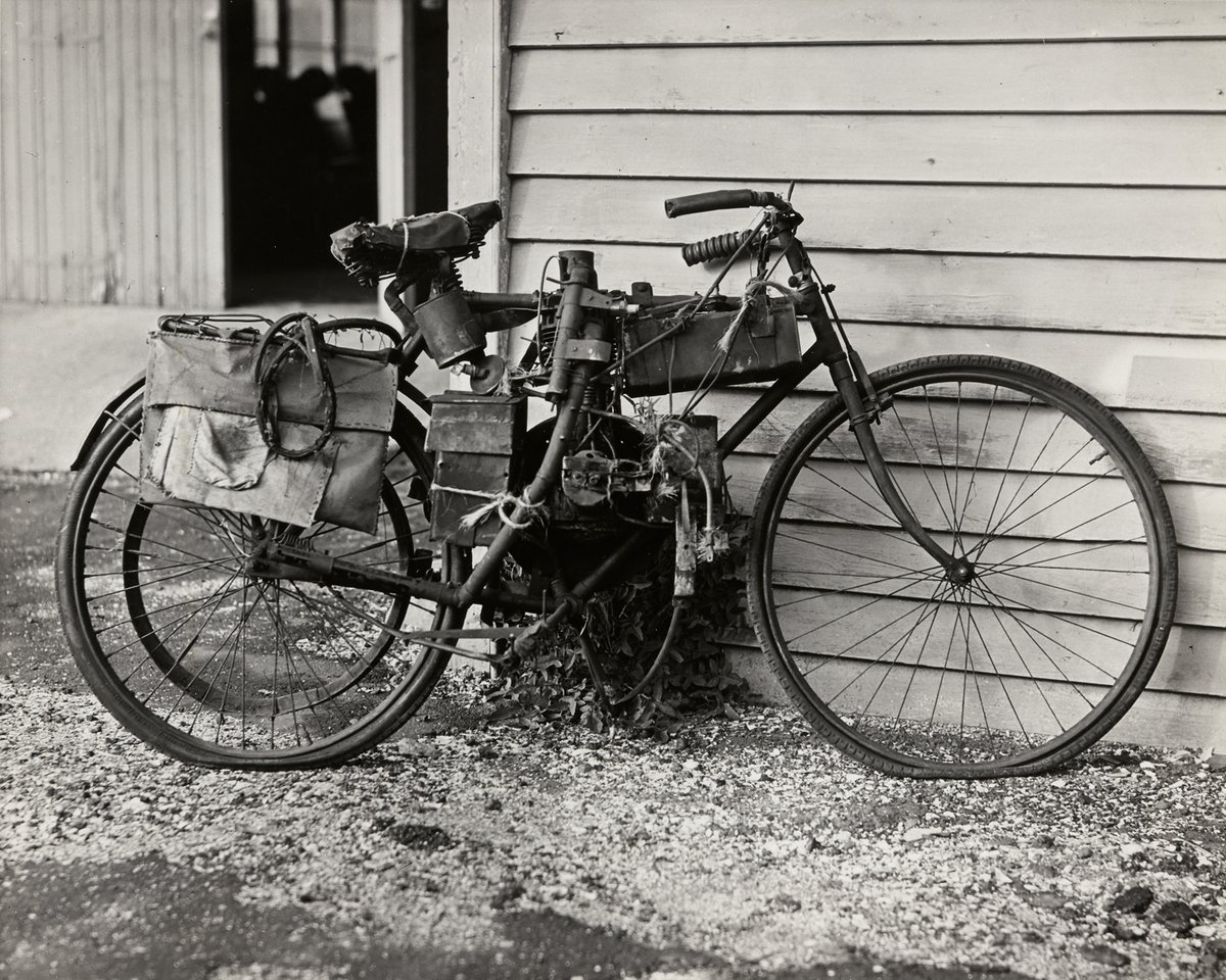 MOTAT_NZ's tweet photo. With Live Day Cycling in the books. Here are a couple of throwbacks to bicycles of old, belonging to some of New Zealand’s earliest aviators. The photos are from the Walsh Memorial Library here at MOTAT.
#Cyclying #MOTAT #Throwback https://t.co/t4DMsWarXK