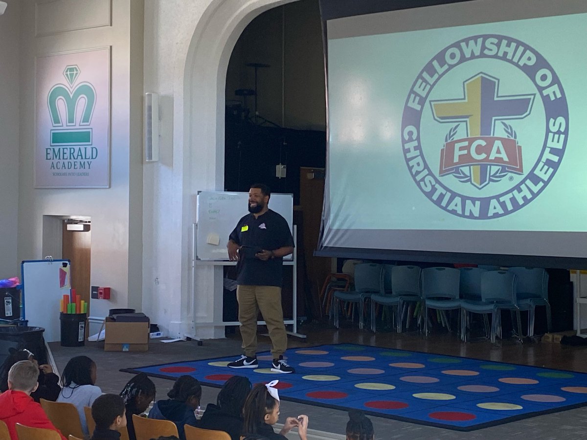 AEHS_Baseball's tweet photo. Thank You Emerald Academy for allowing our Coach Chesney to be the FCA speaker for today. Ephesians 4:15. You are Rooted, You are Called, You are Growing. #FCA #ChangeTheCulture #AEBB https://t.co/Yz8D18a0jF