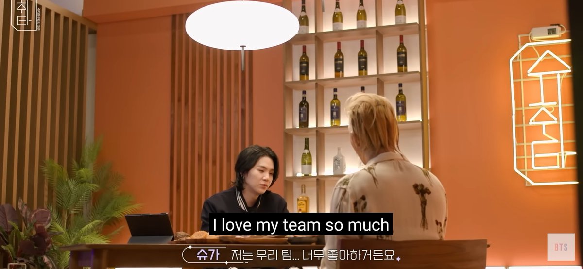 blunt_object's tweet photo. Find a person who fanboys over his own members as much as Yoongi does. Fans don't get to dictate who any of the members collab with, befriend or look up to. What's so hard to understand about that? Support BTS, not tear them down 

#ProtectSuga
WE LOVE YOU YOONGI
WE LOVE YOU SUGA https://t.co/gKnYed5jCy