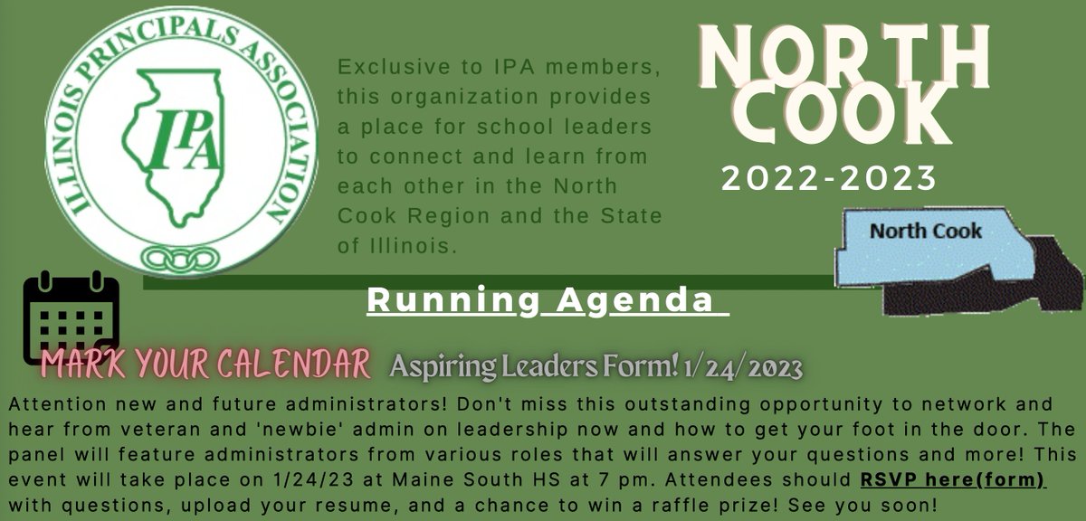 Dr. Chris Cirrincione (@dr_cirrincione) on Twitter photo Aspiring Admin in the area (or know one)? Come to the IPA North Cook Aspiring Admin Forum at <a href="/Maine_South/">Maine South HS</a> HS on 1/24 at 7pm to hear from admin, get interview & application tips, and resume feedback. <a href="/IPANorthCook/">IPA North Cook</a> <a href="/IPA_Jason/">Dr. Jason Leahy</a> Aspiring Admin in the area (or know one)? Come to the IPA North Cook Aspiring Admin Forum at <a href="/Maine_South/">Maine South HS</a> HS on 1/24 at 7pm to hear from admin, get interview & application tips, and resume feedback. <a href="/IPANorthCook/">IPA North Cook</a> <a href="/IPA_Jason/">Dr. Jason Leahy</a>