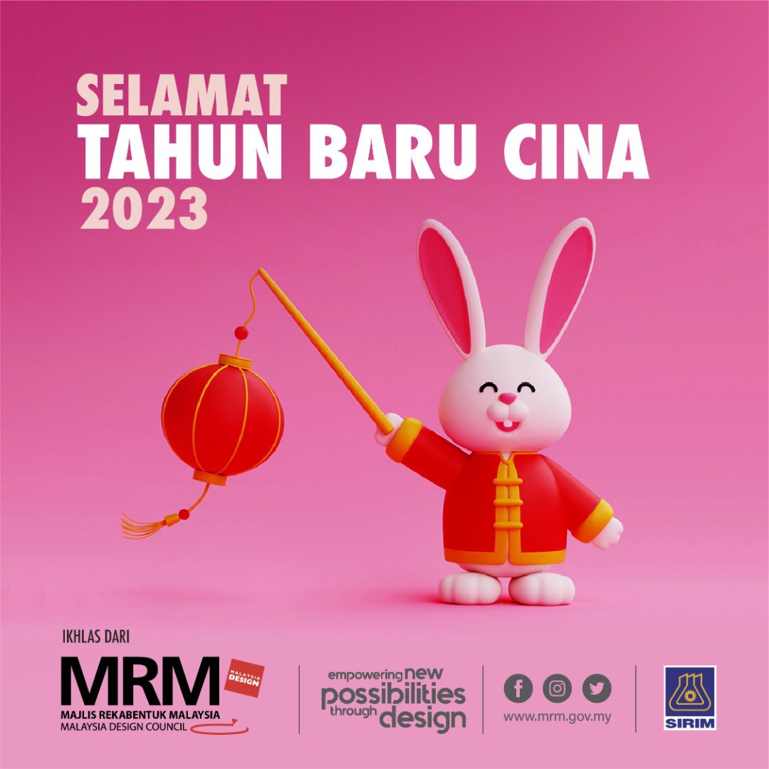 info_mrm's tweet photo. Happy year of the Rabbit! Wishing you happiness and prosperity. Gong xi fa cai from MRM😉 https://t.co/jHFmf4T7eS