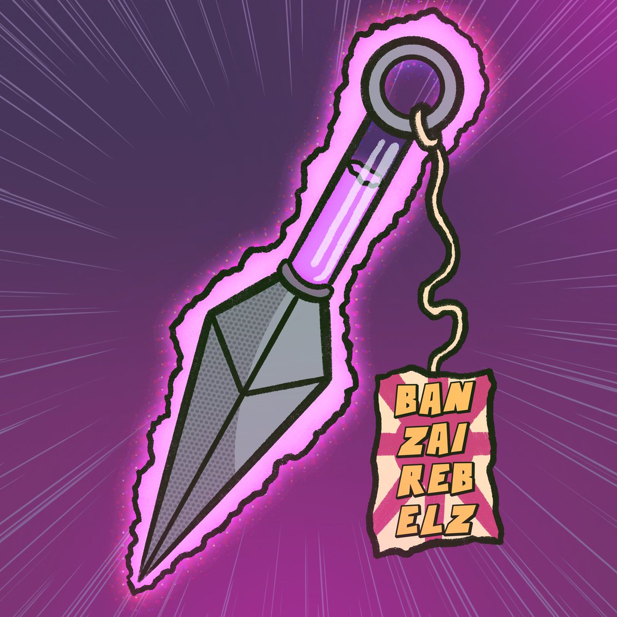 Finally received the Kunai from <a href="/BanzaiRebelz/">Banzai Rebelz</a> 
 Excited for what's next ✨

#CNFTCommunity #CNFT