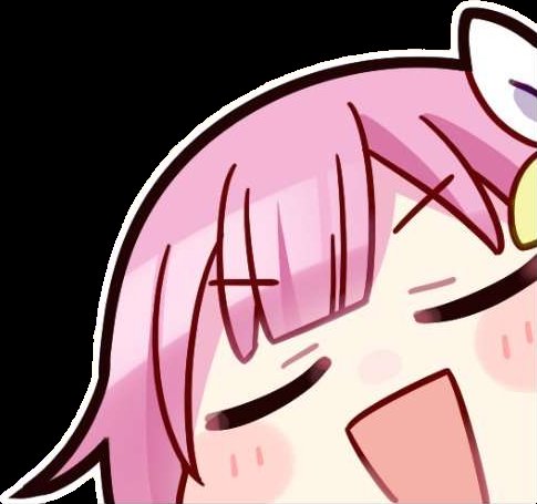 transparent cutouts of the little ladies poking in from the corner, for all your emuneneeds -🍬