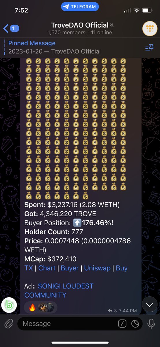 🚨🚨🚨🚨🚨🚨🚨
The Dragon is Waking Up
$Trove #DAO the #KING of all #DAOs 

🙏 Don’t be the One to #FOMO 
@TroveDao_ <a href="/papa_woody21/">Papa Woody (Wont DM you First)</a> <a href="/EricCryptoman/">Eric Cryptoman</a> <a href="/cryptobrass/">Mr Brass 🔶</a> <a href="/BlokInfluencer/">Blok Influencer 🔶🔸</a>