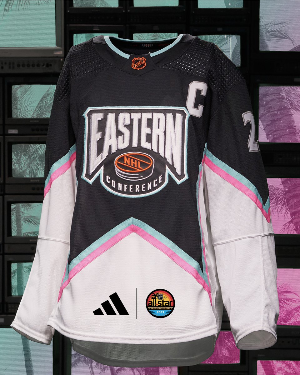 BR_OpenIce's tweet photo. The 2023 #NHLAllStar jerseys are TOUGH 😤🔥 @adidashockey https://t.co/V6GGrA7aut