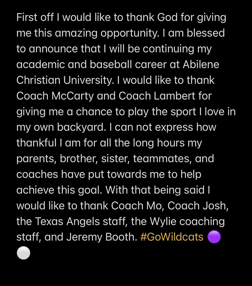 All glory to God!! ✝️ <a href="/rick_mccarty31/">Rick McCarty</a> <a href="/BlazeLambert/">Blaze Lambert</a> <a href="/ACU_Baseball/">ACU Baseball</a> <a href="/TxAngelsBB/">Texas Angels Baseball</a> <a href="/DST_Morris/">Morris Libson</a> <a href="/Josh_Lee_28/">Josh</a> <a href="/WylieBaseball/">Wylie Bulldog Baseball</a> <a href="/_JeremyBooth/">Jeremy Booth</a>