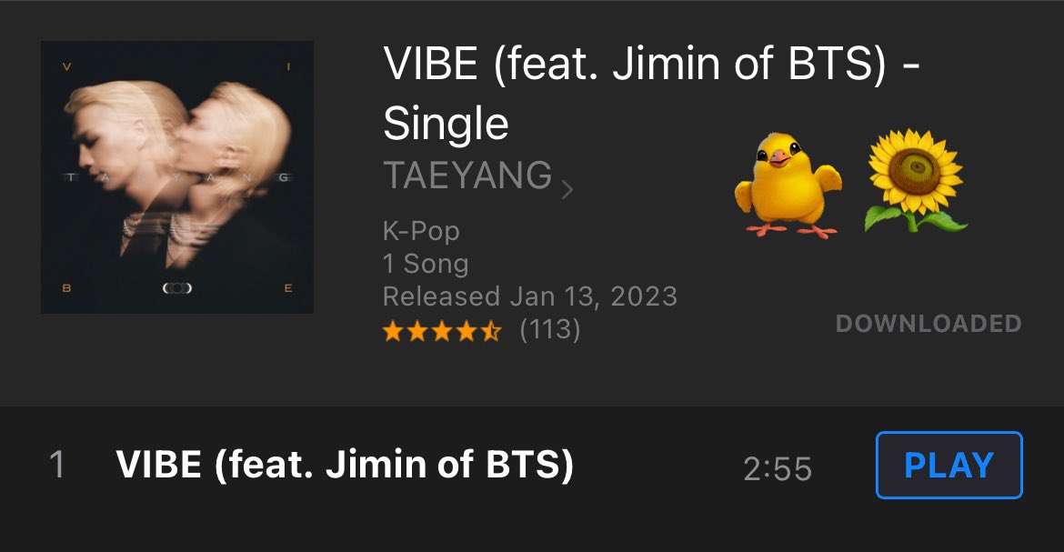 URmyProof_1013's tweet photo. @btschartdata @turbansbilll #PartyWithVIBE
Keep streaming! https://t.co/fOh34Gq6Mc