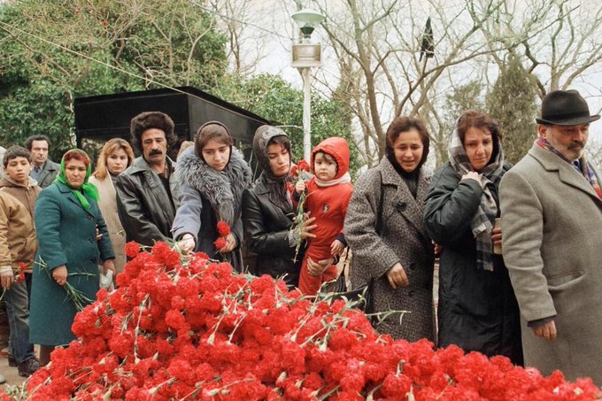 tehsilgovaz's tweet photo. “January 20, 1990 entered the modern history of #Azerbaijan as one of the most tragic days, as well as a heroic page of our people.”
 #BlackJanuary #20January1990 #EduAz https://t.co/miAHiPcBVl
