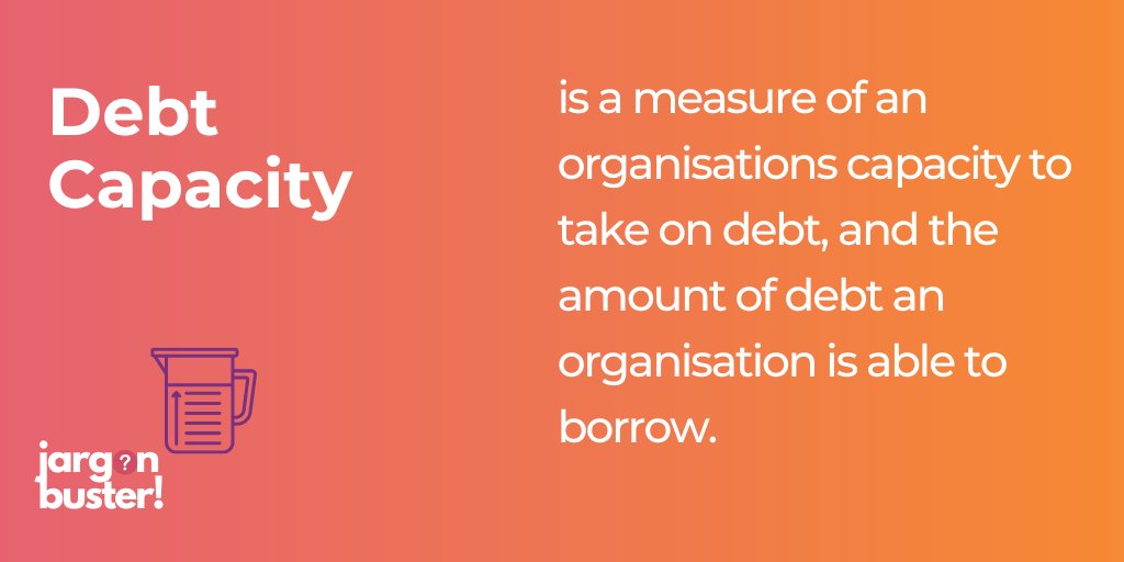 What does Debt Capacity mean? 🤔
The <a href="/GoodFinanceUK/">Good Finance</a> Jargon Buster breaks down 100+ complex social investment terms to help you navigate the space 🙌
Check out their latest definition and bust more jargon via 👇️
loom.ly/L6gmksI
#socialinvestment #jargonbuster #Ad
