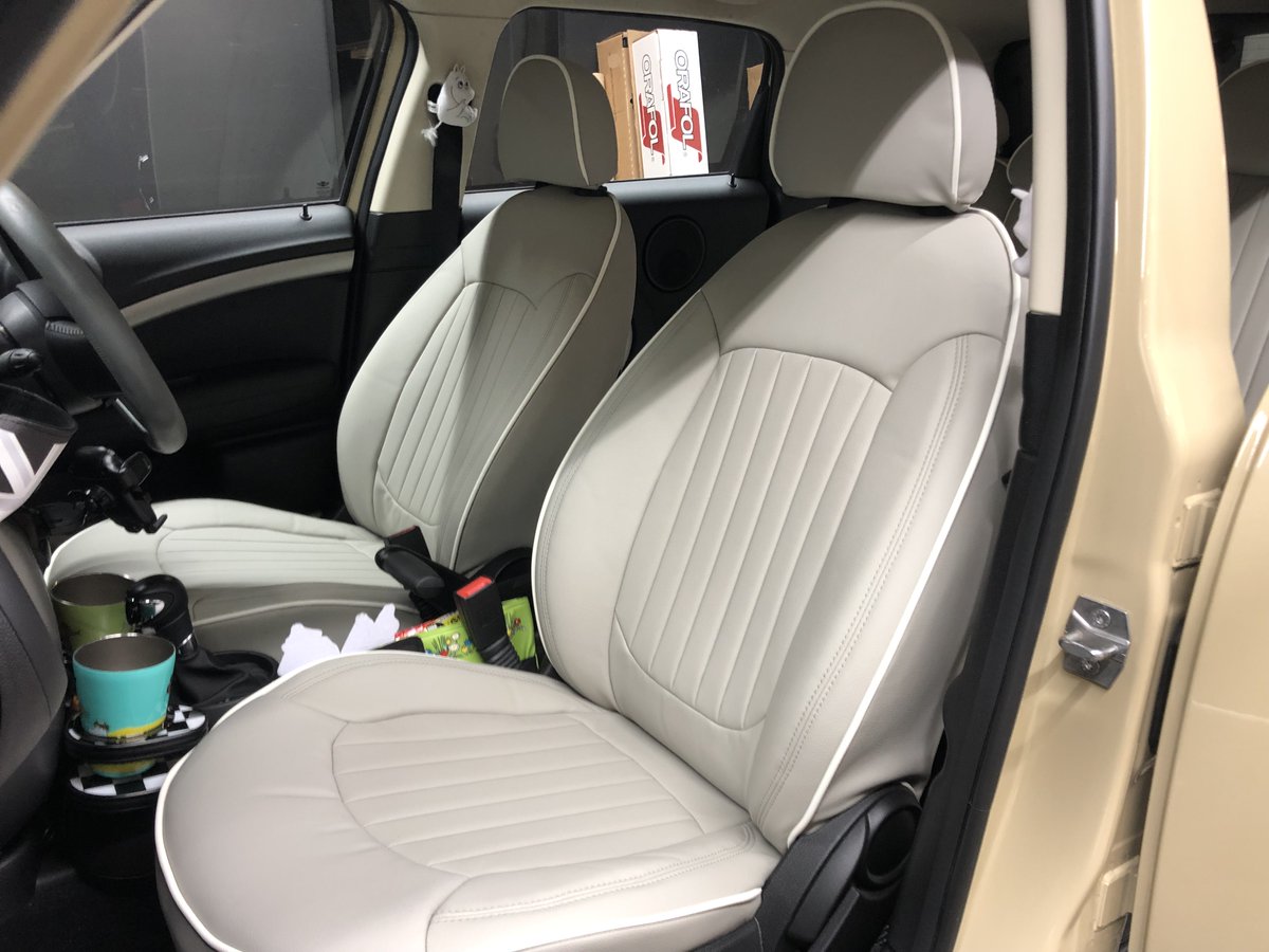 cabana_official's tweet image. CABANAシートカバー×R60 cooper
パークレーンデザイン
cabana-direct.jp/shopdetail/000…
ベース：シルバー・パイピング：ホワイト
おしゃれ上級者MINI✨東京PITでの施工です😊
#カバナ #R60 #crossover #クロスオーバー
#cooper #minicooper #cabanaseatcover