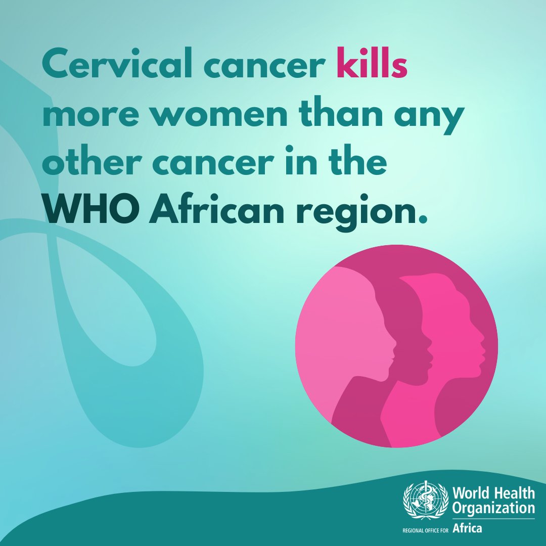 No woman should die from cervical cancer.
Cervical cancer is preventable, but poor access to prevention, screening &amp; treatment contributes to 90% of the deaths.
We have the tools and approaches to eliminate it and we must all play our part.
 
#CervicalCancerAwarenessMonth