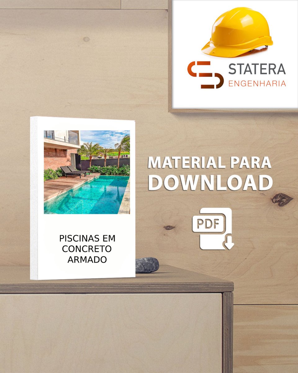 Material para download!

Piscinas em Concreto Armado. 

✅O download está disponível em nosso site:
stateraengenharia.com.br/downloads

#engenhariacivil #concretoarmado #piscina