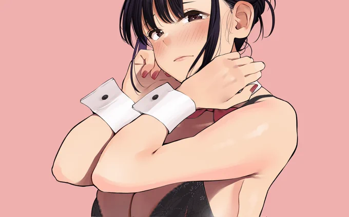 チラリしてる差分 