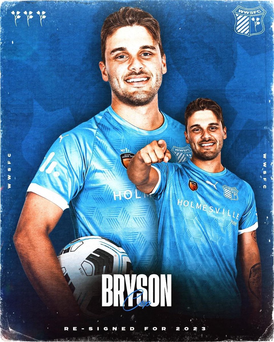 WWSFC's tweet photo. West Wallsend SFC are extremely excited to announce Bryson Cox as First Grade captain for the upcoming season 🙌

Congratulations Bryson! 🤍💙

🎨 @tpvisuals https://t.co/OAenp4ygX4