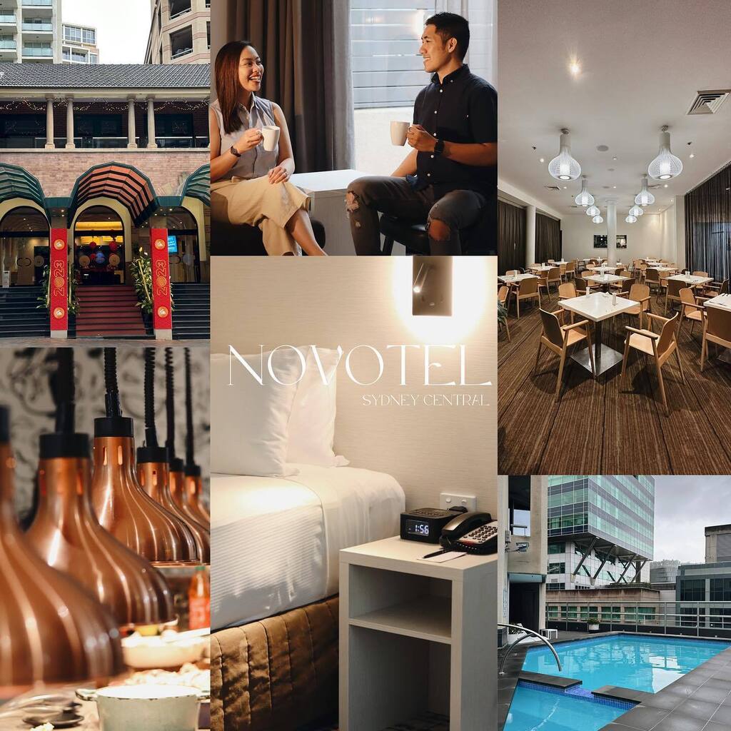 🏙️Settle down to 4.5-star comfort at the Novotel Sydney Central hotel, only a short stroll from Darling Harbour entertainment and CBD shopping. Warm colours and a minimal, contemporary design give your room a sanctuary in the city. 📍 @novotelsydneycentral ✨Save this post…