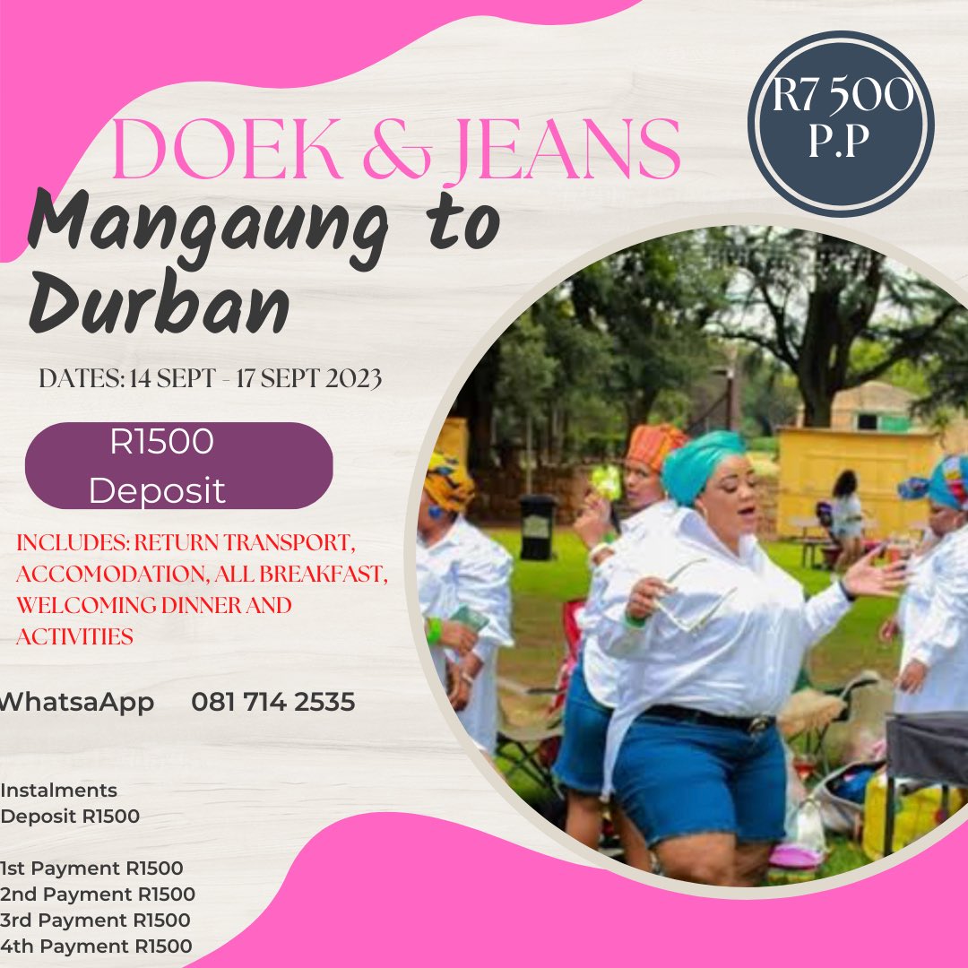 #Doekonfleek #Mangaung #Durban #Travel #SoloTravel