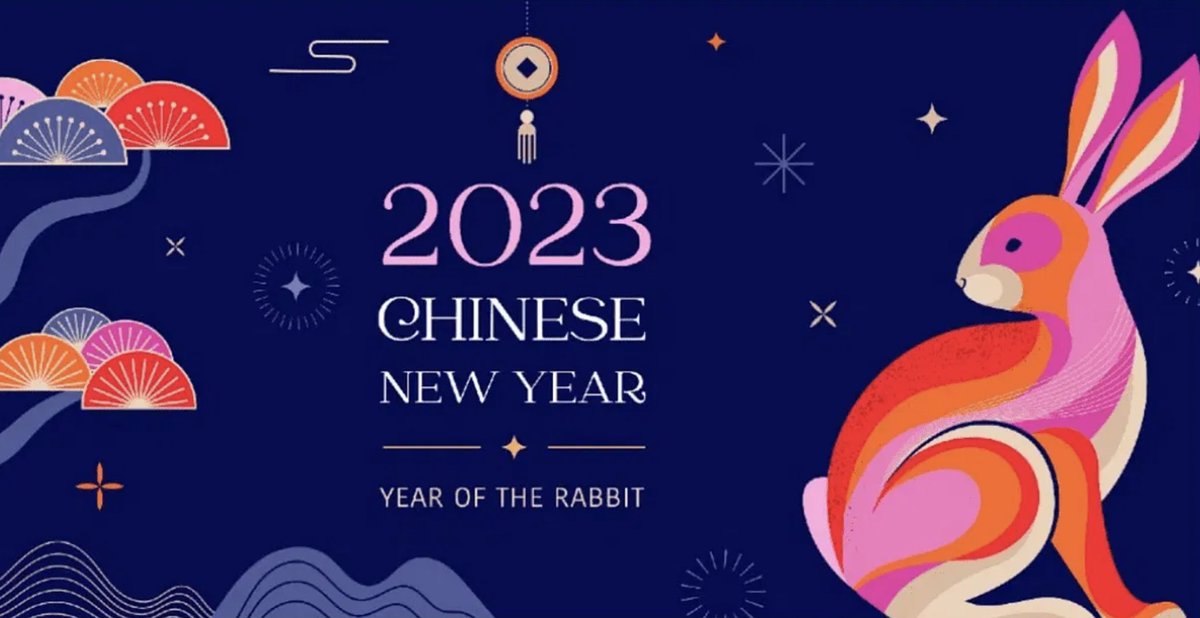 JoinusinFrance's tweet photo. Happy New Year 🎊

We wish all our Asian partners, candidates and alumni Happy New Year!🎊

This Year of the Rabbit🐰 It will always bring your health, good luck and success!

Wish you lots of luck for the Rabbit year.🧨 https://t.co/8F4Hizws4N