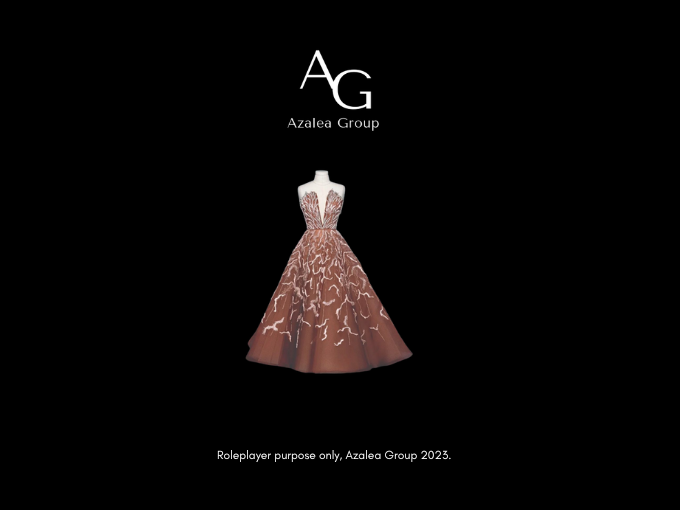 AZALEAGROUP's tweet photo. ️ ️️

️ ️️
ㅤㅤㅤLong peplum gown 
designer by Nadeeva Z. Akyildiz.

️ ️️

️ ️️ https://t.co/6ol89QDswx