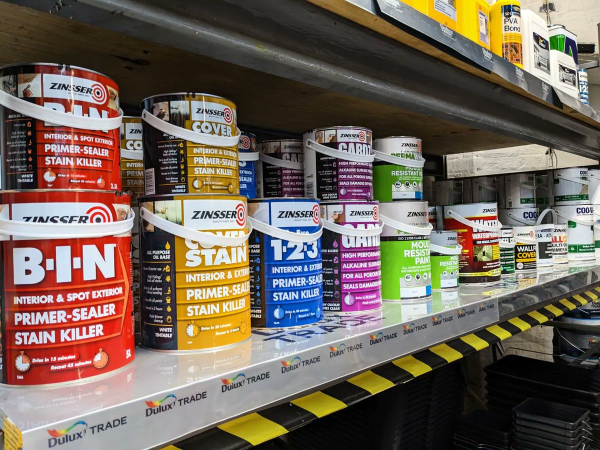 Save big storewide today! Shop online &amp; benefit from wholesaler promotions at our Islington warehouse. 

Ideal for decorating teams, stores &amp; facilities

Click &amp; collect usually ready in 2 hours, London delivery available. 

#dulux #zinsser #littlegreene #paintlibrary #islington