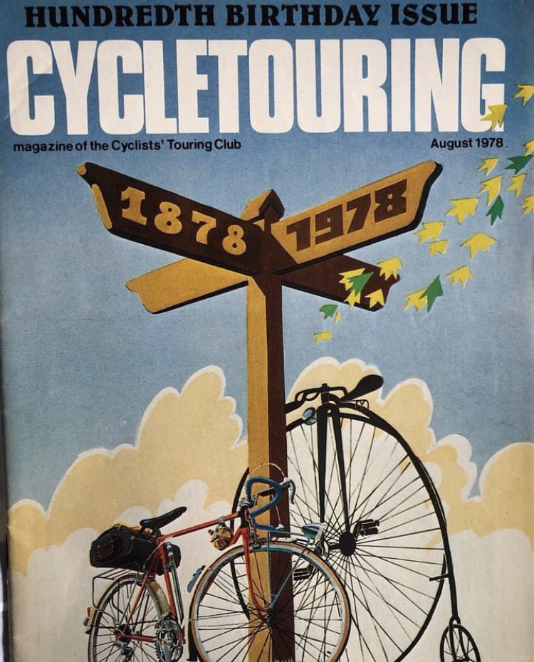 SteveFlemingM9's tweet photo. A copy of my @WeAreCyclingUK 100yr anniversary edition. This year Blackburn CTC celebrates 100 years as a club. #cycliststouringclub #100years #anniversayedition #magazine https://t.co/lZKdNyfFGN