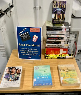 LibSmart's tweet photo. Looking for something to read this weekend? Our @Brunel_Library team have put together a selection of titles from our collection that have also been seen on screen. Browse the display on the ground floor of the Library. https://t.co/kZepHk8q9Y