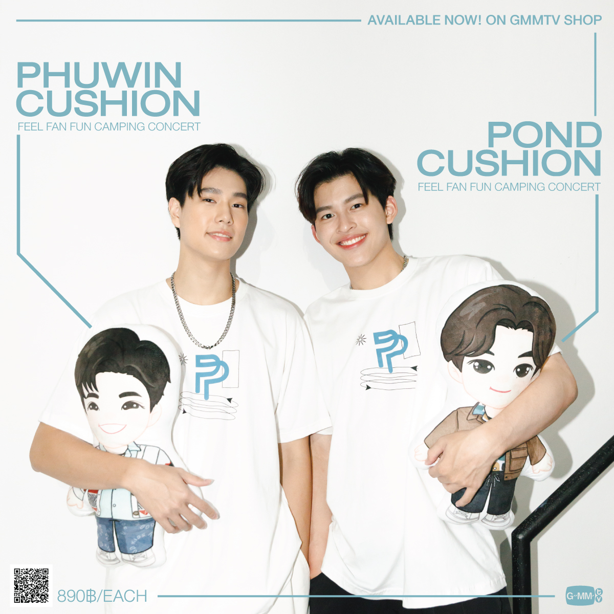 GmmtvShop's tweet photo. หมอนตุ๊กตาปอนด์กับภูวิน น่ารัก น่ากอด ต้องพาน้องกลับไปกอดที่บ้านแล้วนะคะ
Pond and Phuwin cushions are so cute, soft and cuddly. Please bring them home with you. ❤️

https://t.co/bAccLRg2UK

#ppnaravit #phuwintang
#ปอนด์ภูวินทร์ #PondPhuwin 
#FFFCampingConcert
#GMMTV https://t.co/KkAorBmhmO