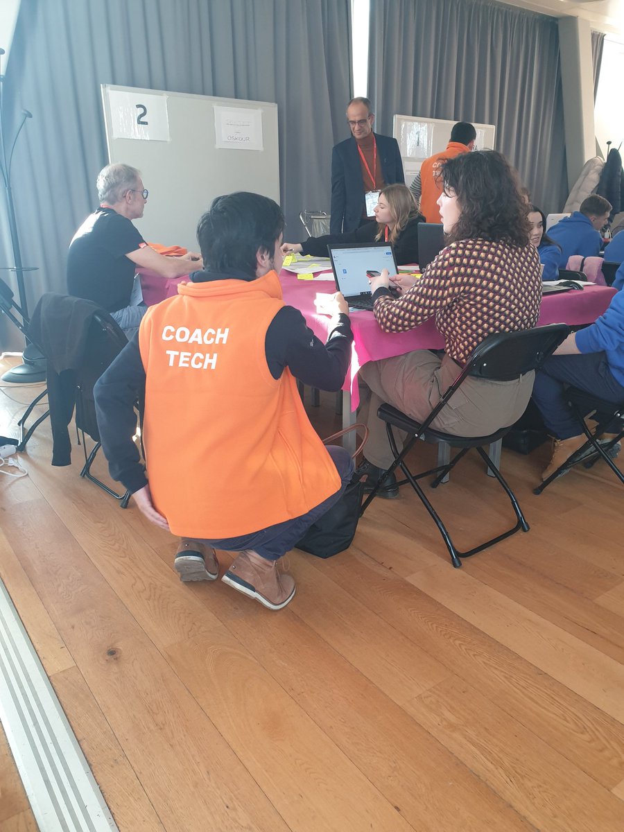 inria_grenoble's tweet image. Matinée studieuse au #hackAtech2023 💬
Des temps privilégiés en compagnie de nos coachs #business et #tech  
Conseils, accompagnement, complémentarité, sont au rdv 🤝