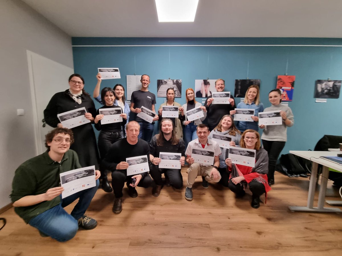 EuclidNetwork's tweet photo. 🌍 After Porto and Barcelona, this week we had the pleasure to travel to Osijek, Croatia to participate in the third #EU3Digital training titled Organizational Digital Transformation
Learn more on https://t.co/Z86OOp1IhG
#EU3inOsijek #GoDigital #socialenterprise #digitalisation https://t.co/toNERcEgCk